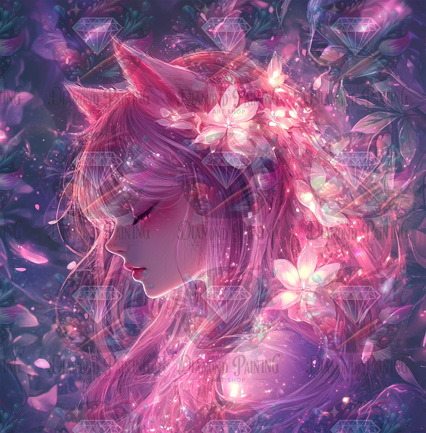 Diamond Painting Feyluna von Sandrietta_ai