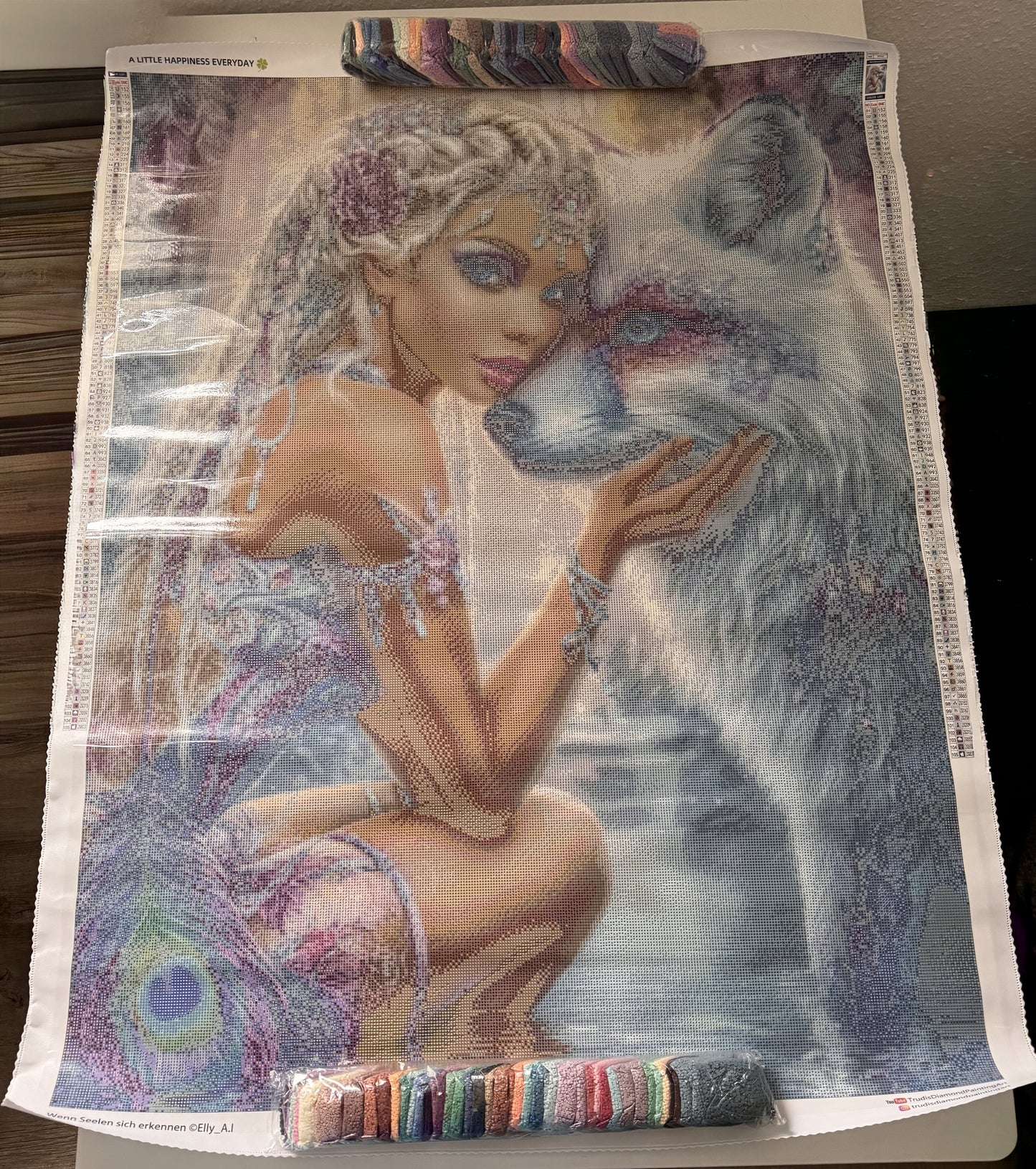 Diamond Painting Wenn Seelen sich erkennen von Elly_A.I