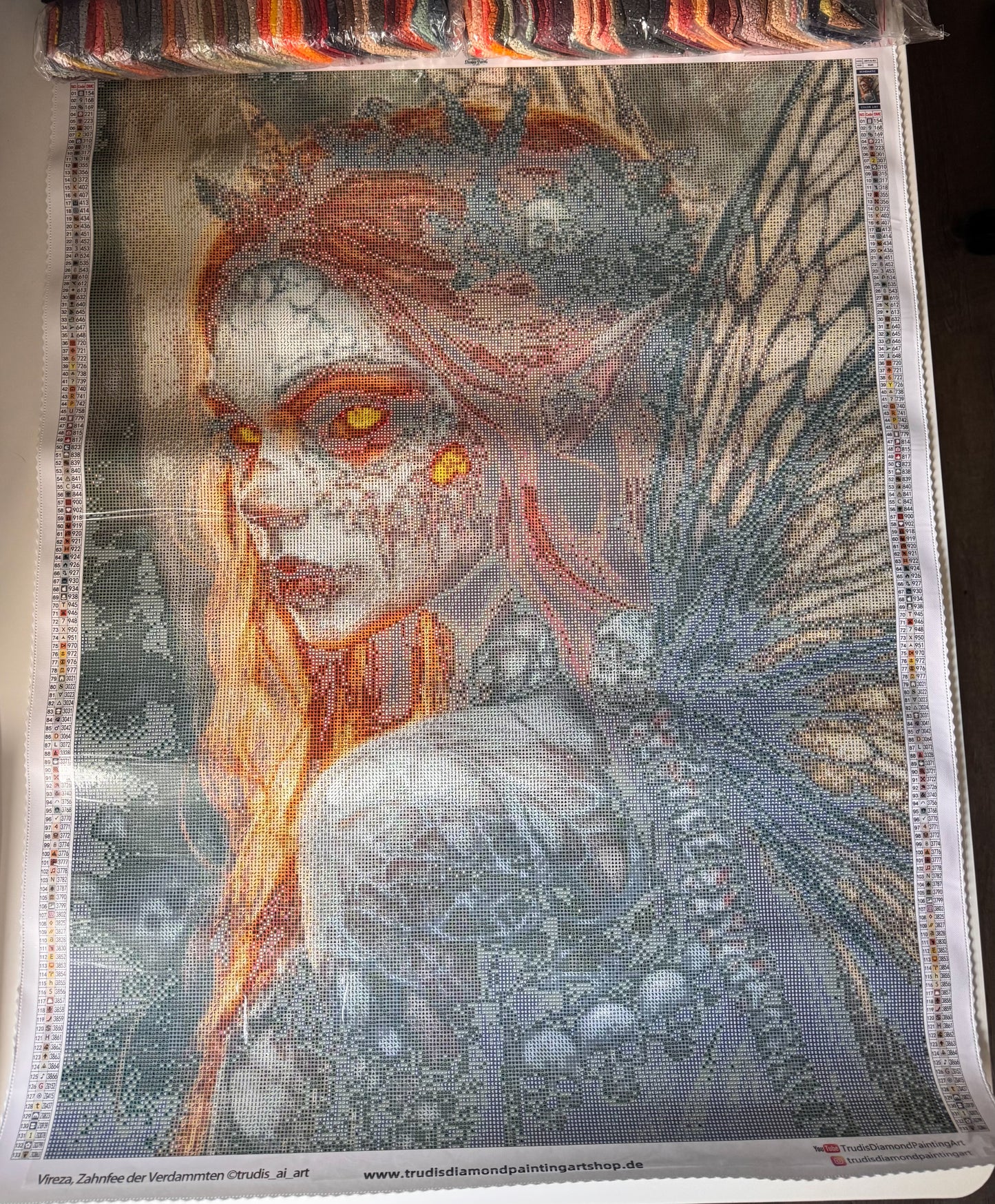 Diamond Painting Virenza, Zahnfee der Verdammten von Trudis_ai_art