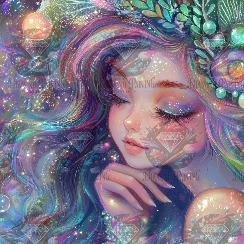 Diamond Painting Lysmera von den Tiefen ©finira_artist