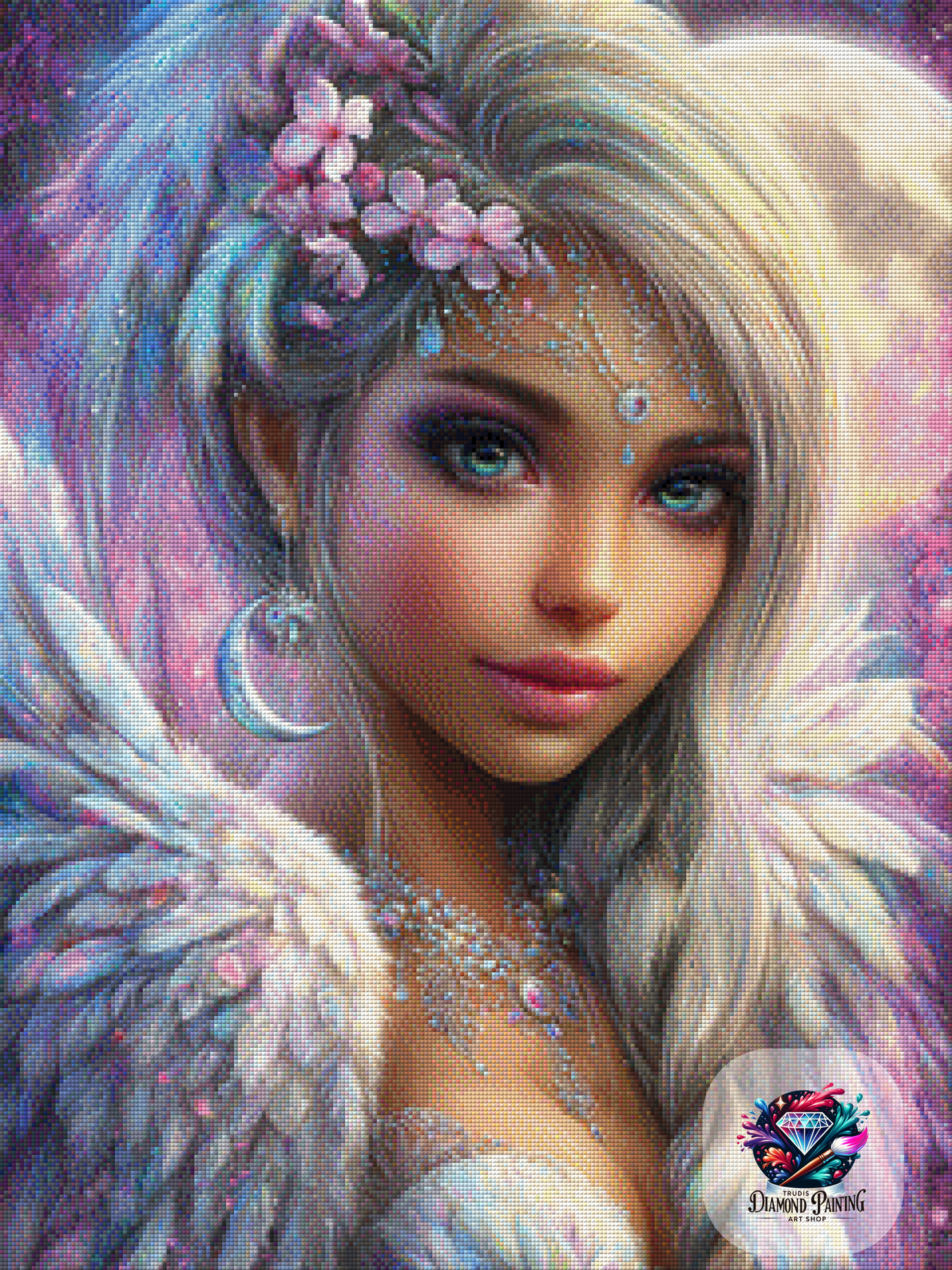 Diamond Painting Mira Noctis ©Elly_A.I - 60x80cm mit 200 Farben
