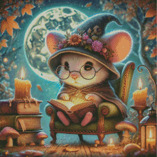 Diamond Painting Mondlesung von Sandrietta_ai