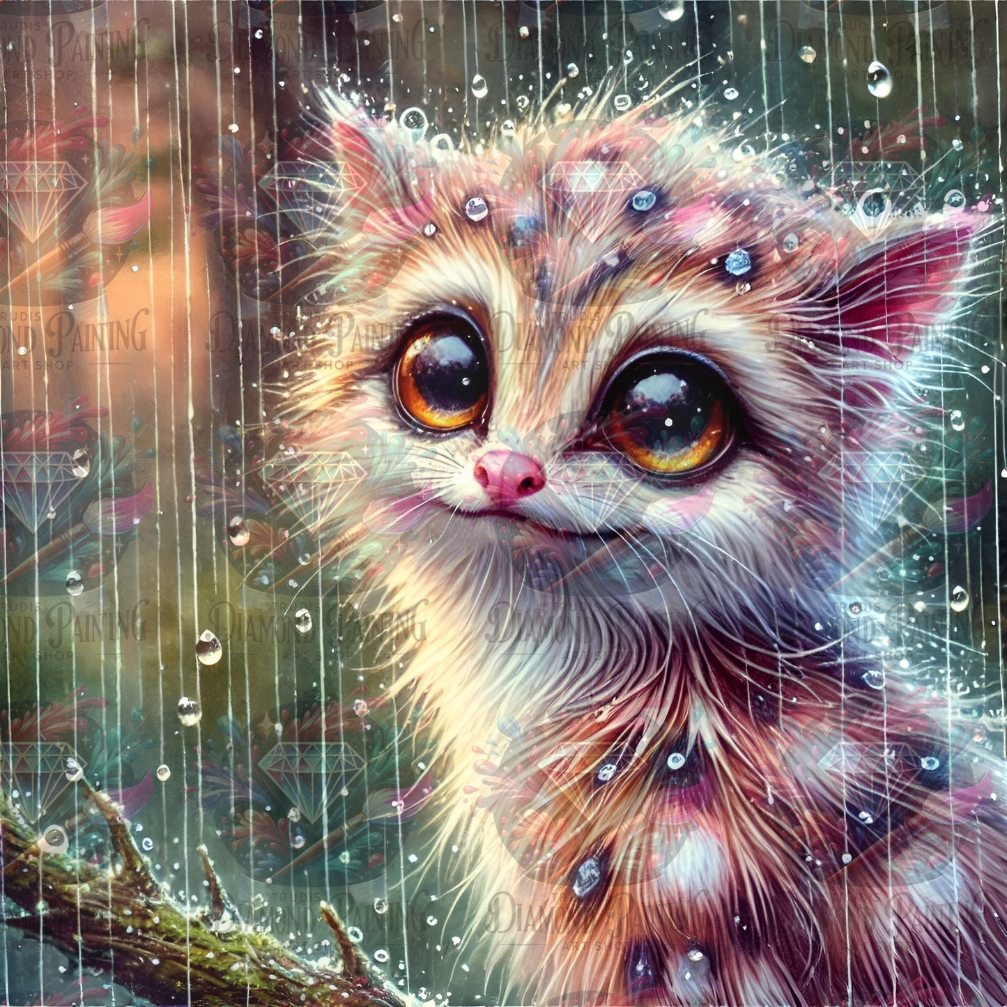 Diamond Painting Waterwisp Dotty ©MoozyJo.ai