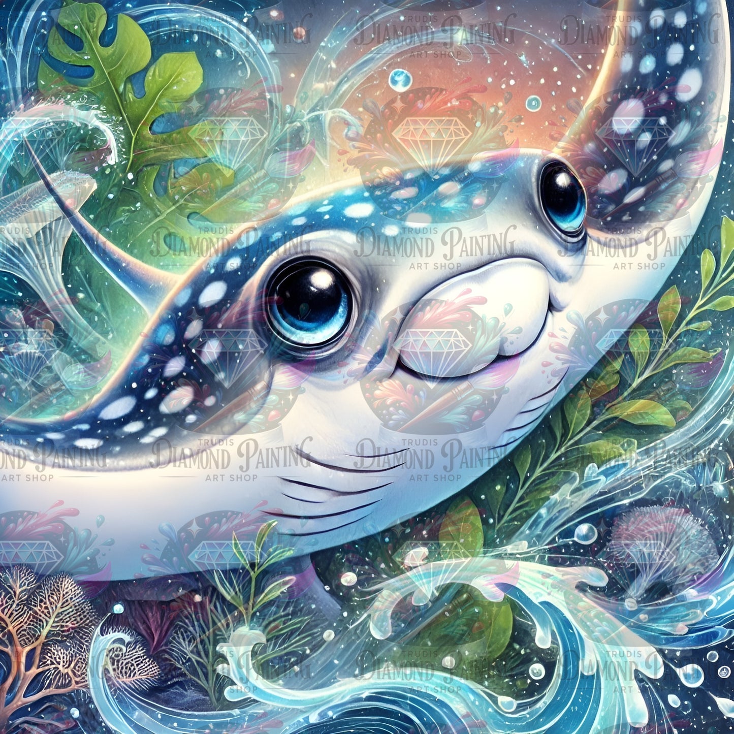 Diamond Painting Wave Dancer ©MoozyJo.ai