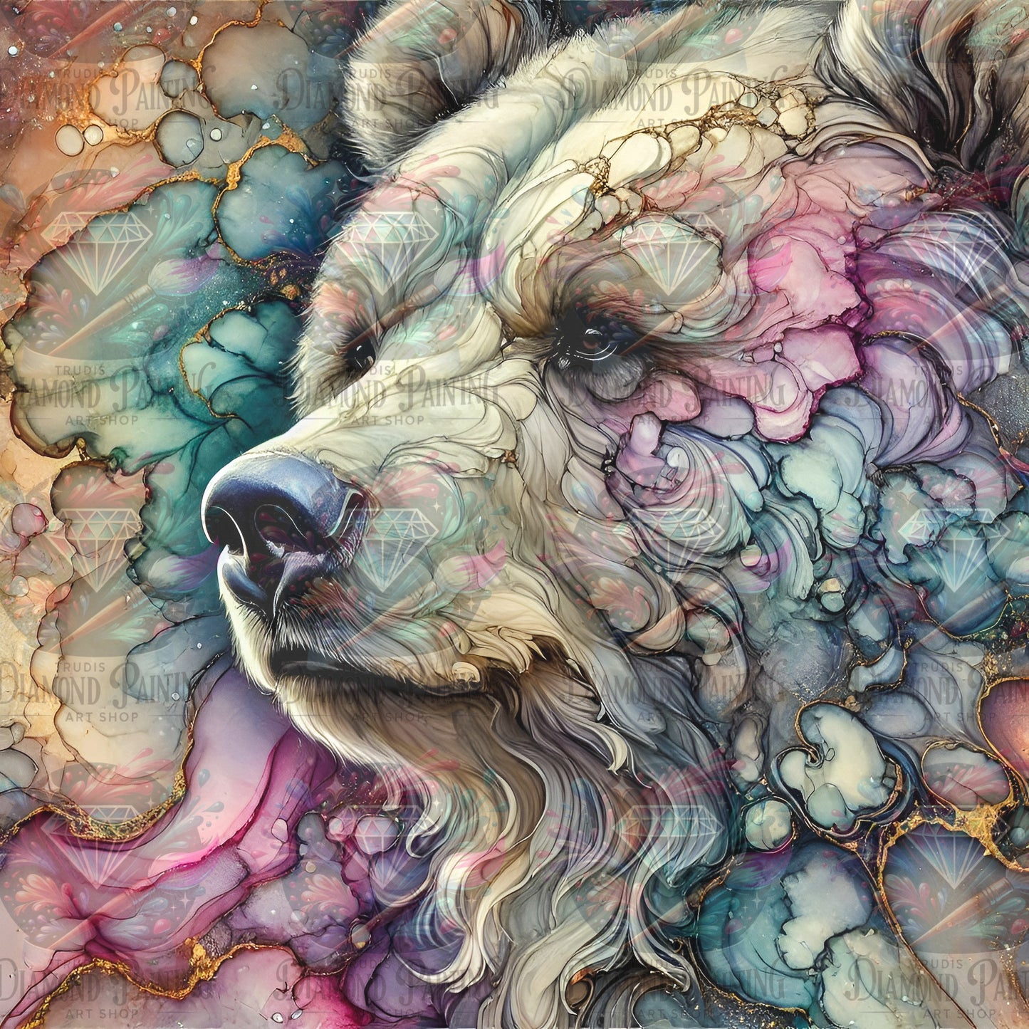 Diamond Painting Wilderness Essence ©MoozyJo.ai