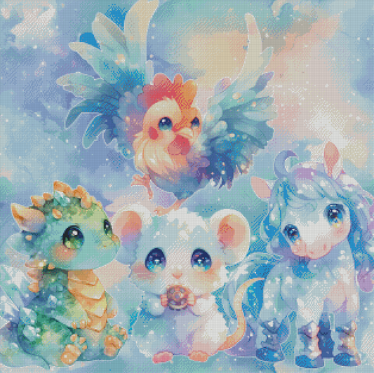 Diamond Painting Birthday-Friends von shalajarias