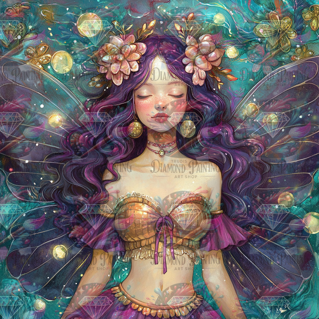 Diamond Painting Nerina die Traumweberin ©finira_artist