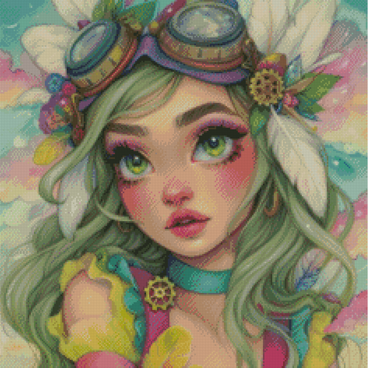 Diamond Painting Pastelltraum von Finira_artist