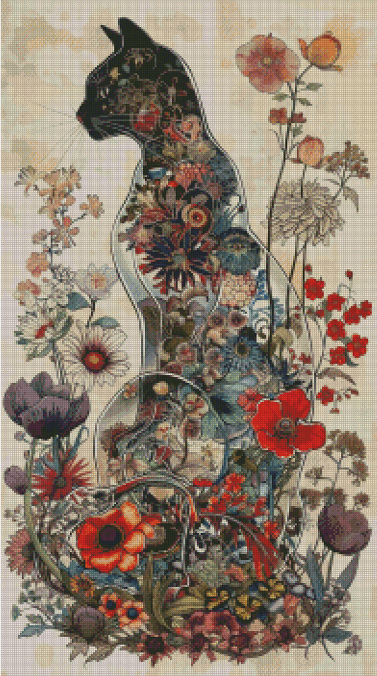 Diamond Painting Die Seele des Garten von Sakura.cherry.ai