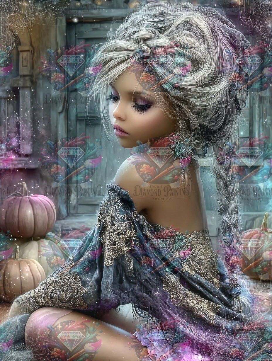 Diamond Painting Lilura - im Licht der fallenden Blätter von Elly_A.I