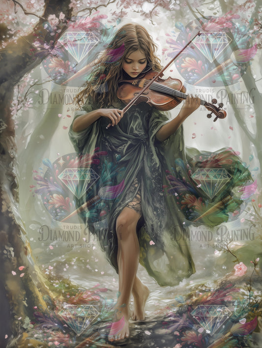 Diamond Painting Forest Ballad ©salzkatze.ai