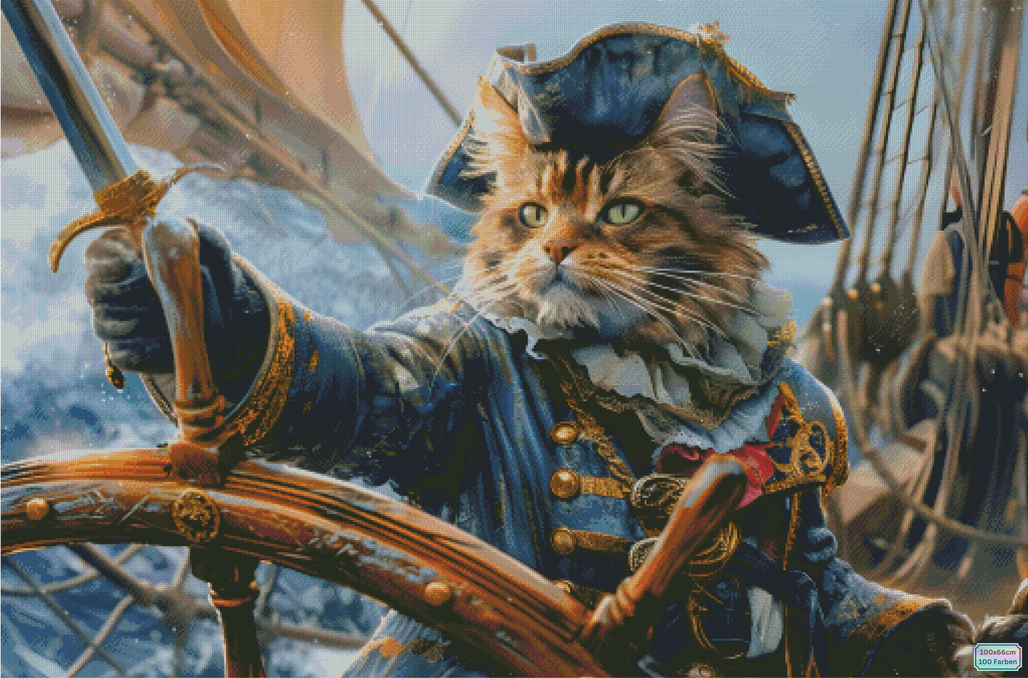 Sir William Blackpaw ©salzkatze.ai