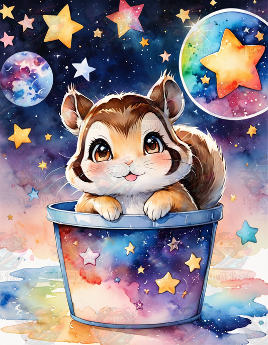 Cutie Galaxy Hörnchen ©sakura.cherry.ai