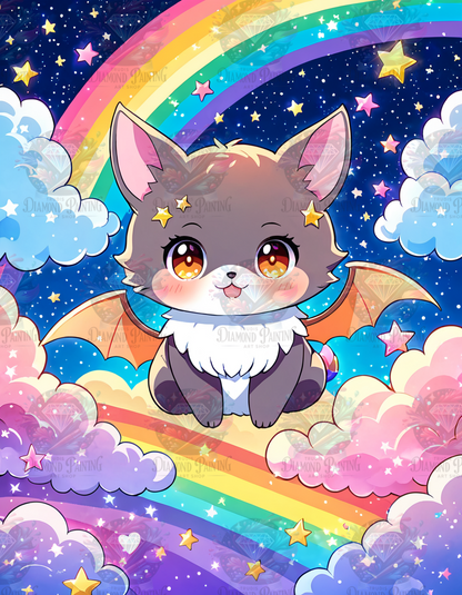 Rainbow Bat ©sakura.cherry.ai