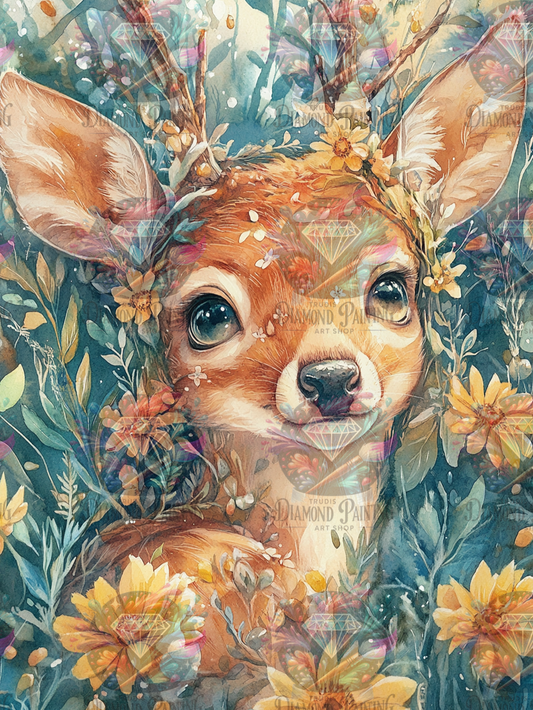 Diamond Painting Augen voller Morgenlicht von Sakura.cherry.ai