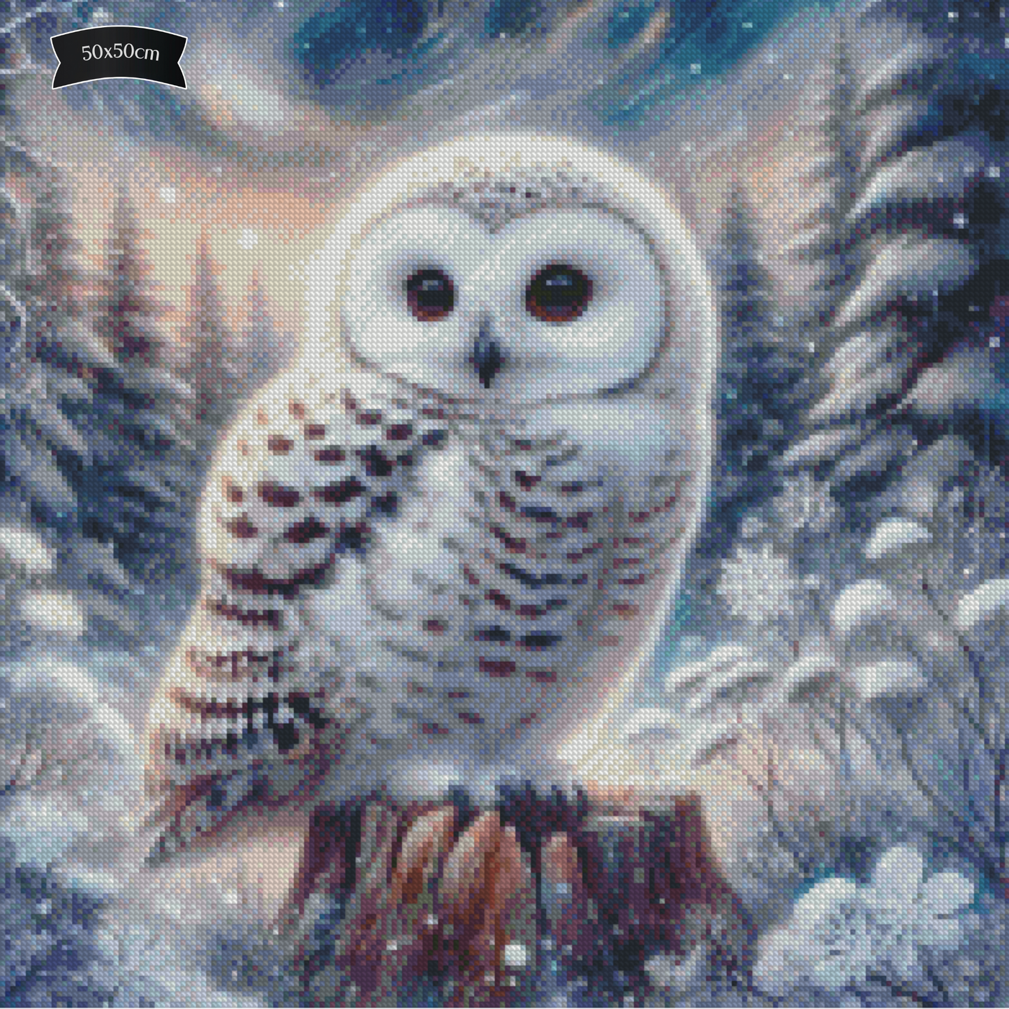 Diamond Painting Frozen Night Oracle (Winter) von MoozyJo.ai