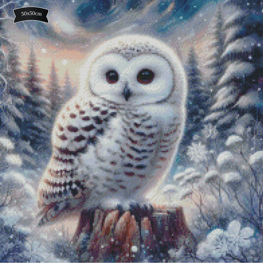 Diamond Painting Frozen Night Oracle (Winter) von MoozyJo.ai