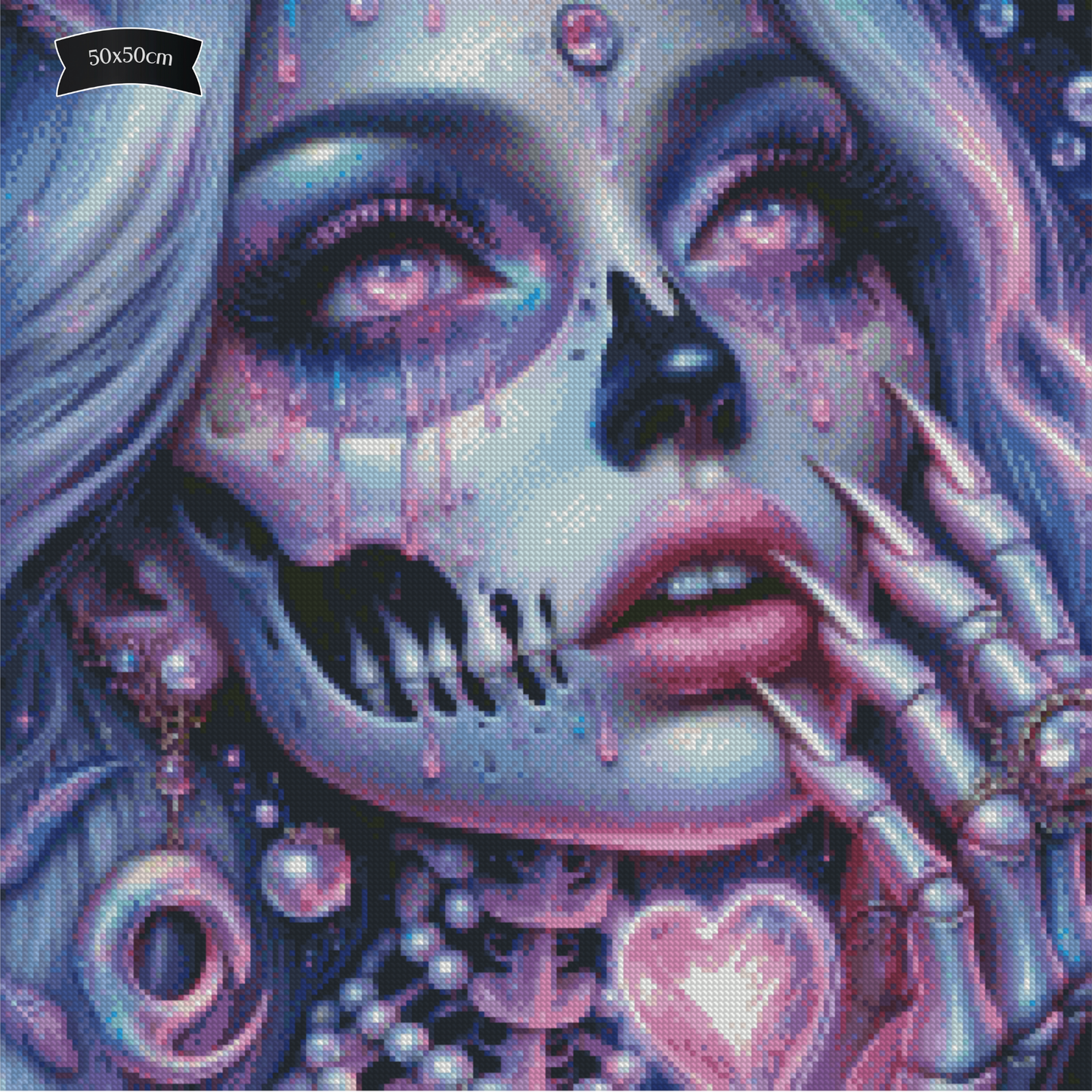 Diamond Painting Neon Tears von Sandrietta_ai