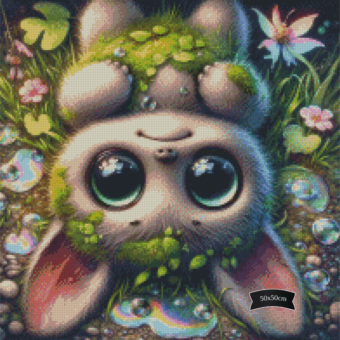 Diamond Painting Kleiner Freund des Wiesenglücks von Sandrietta_ai