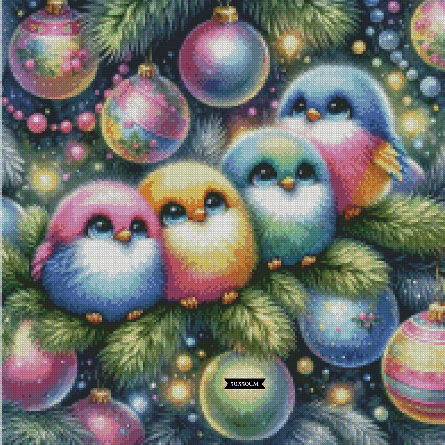 Festive Flock ©finira_artist