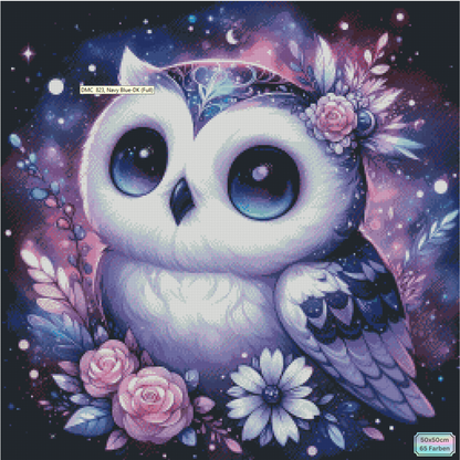 Cute Galaxy Owl ©linchens_bunte_welt