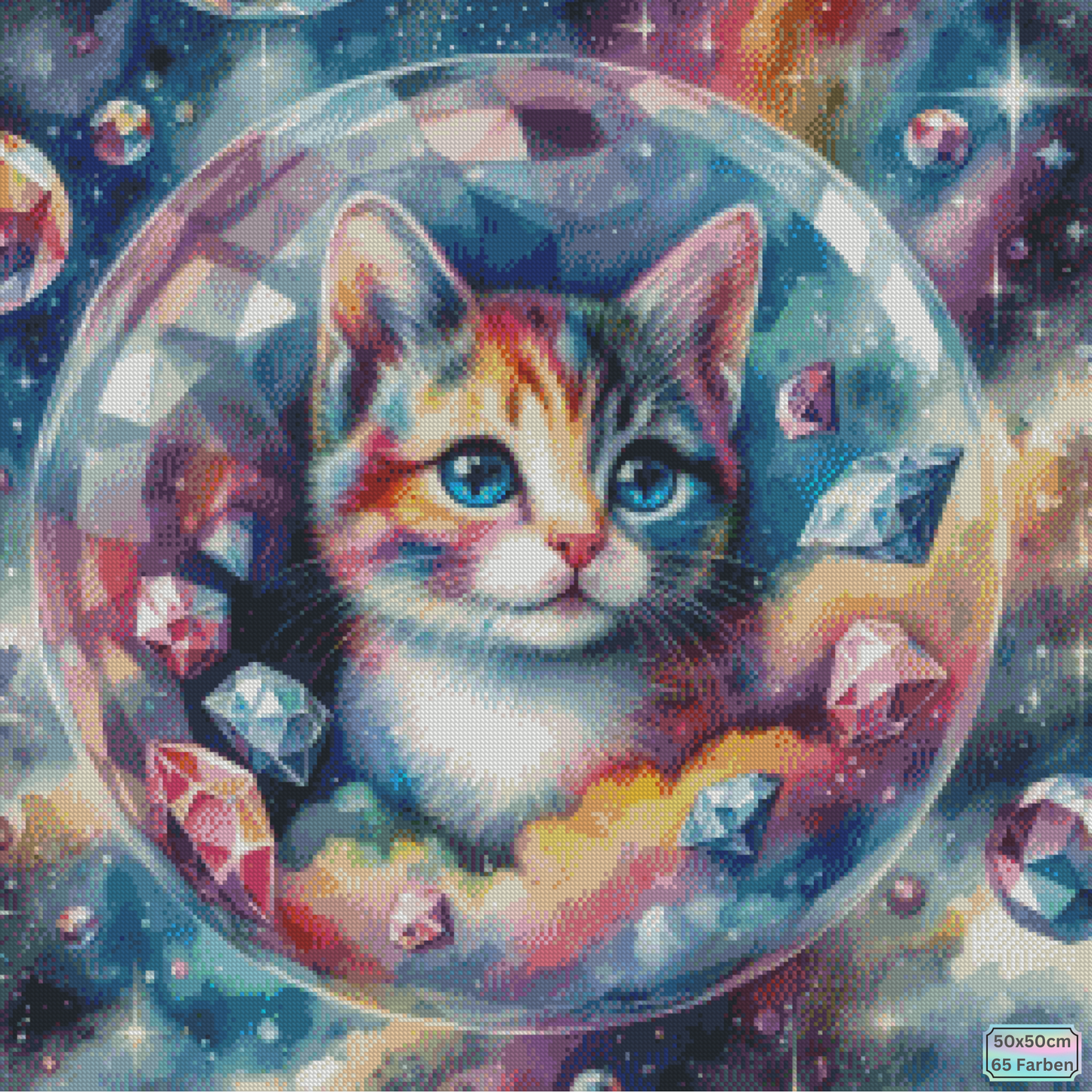 Bubble Space Cat ©tiki_DIAMONDS.ai