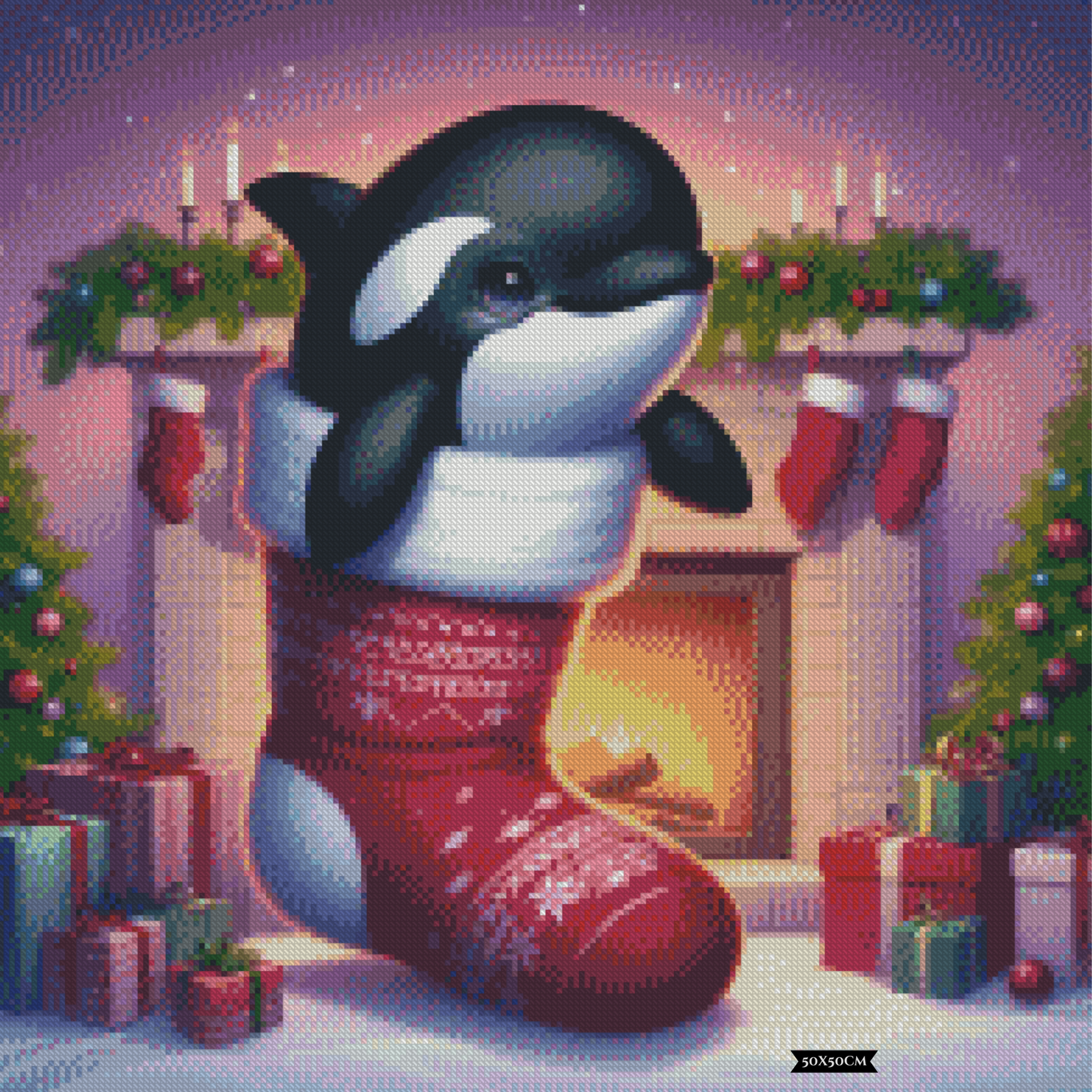 Christmassock Orca ©linchens_bunte_welt