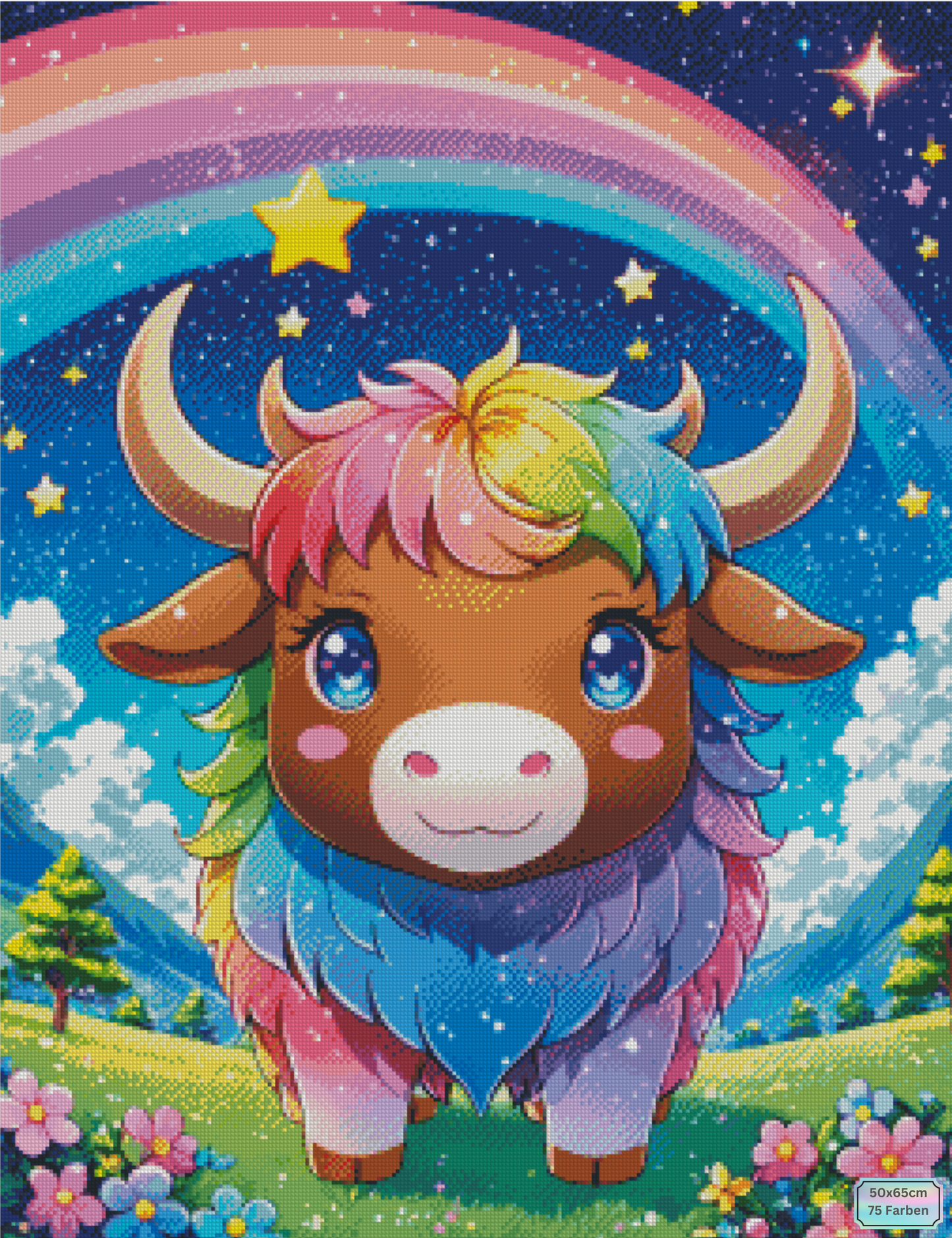 Rainbow Buffalo ©sakura.cherry.ai