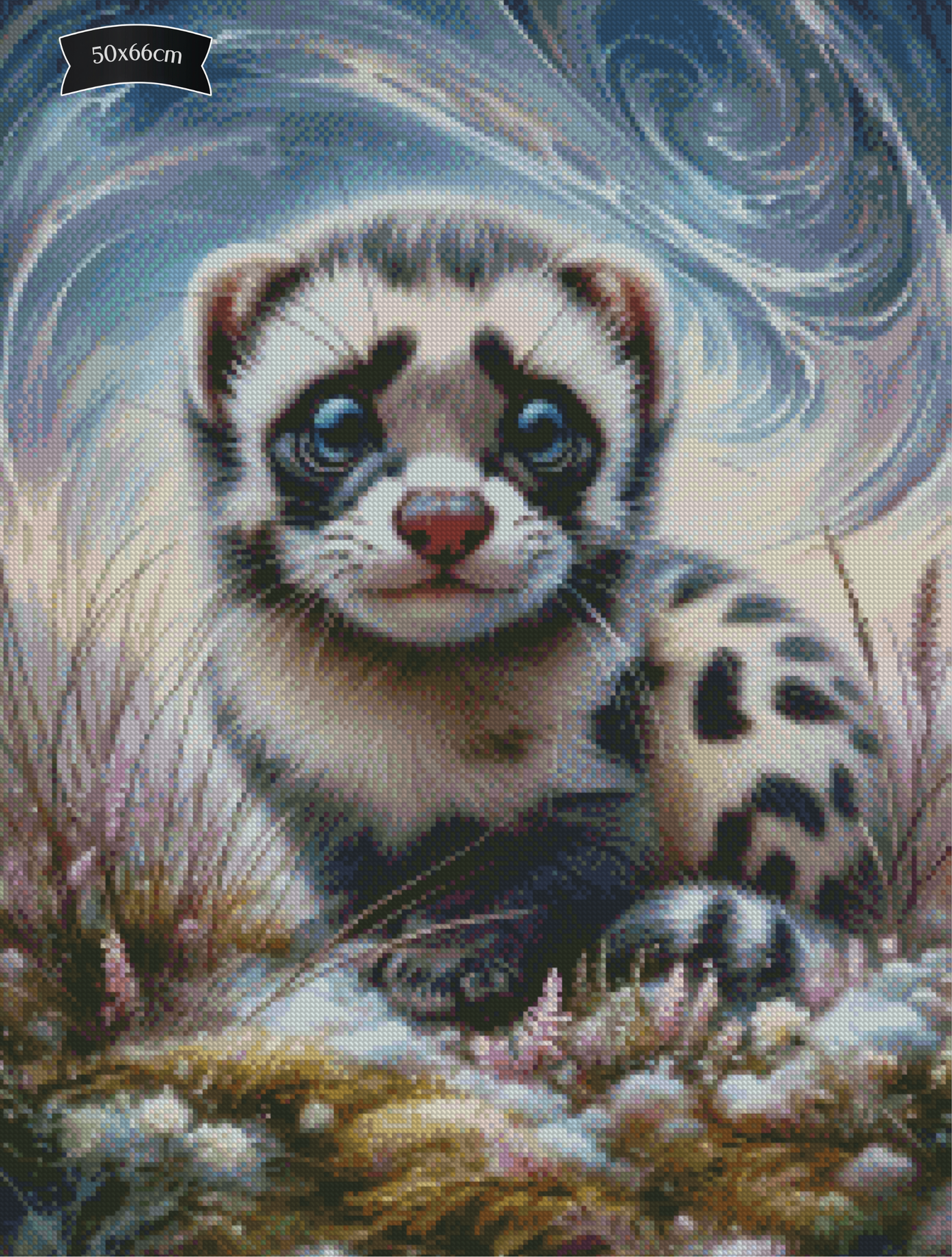 Diamond Painting Dizzy Dash von MoozyJo.ai