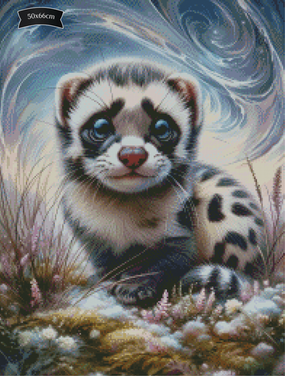 Diamond Painting Dizzy Dash von MoozyJo.ai