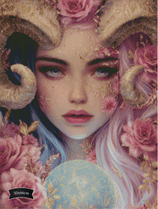 Diamond Painting Die Rosensphäre von Sandrietta_ai