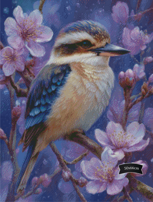 Diamond Painting Pink Sakura Guardian von Traumpixxel