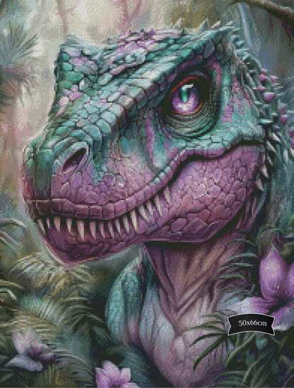 Diamond Painting Das Auge der Urzeit von Trudis_ai_art