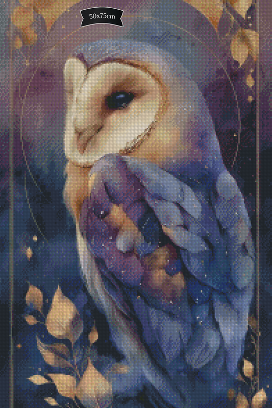 Diamond Painting Goldene Akzente von Salzkatze.ai