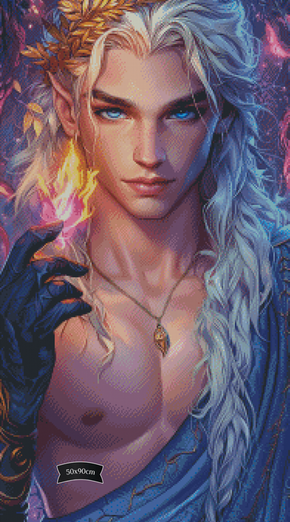 Diamond Painting Aurelian - wo Feuer träumt von Trudis_ai_art