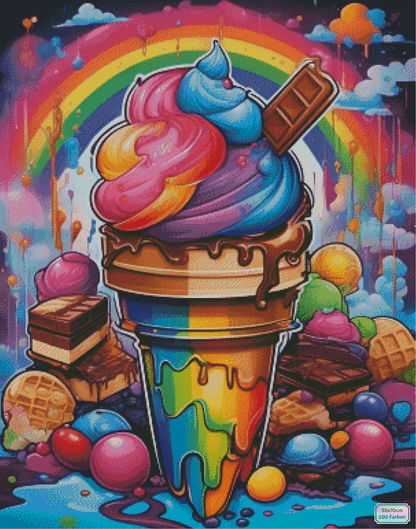 Ice Cream Grafitti ©linchens_bunte_welt