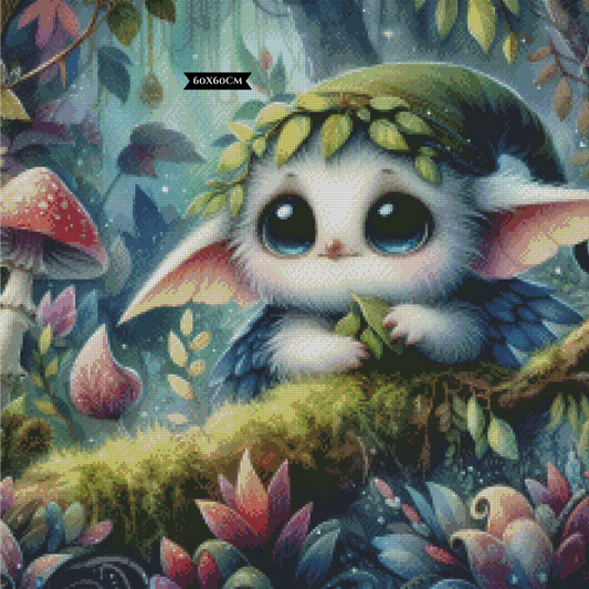 Diamond Painting Forest Goblin ©aileens_creative_art_design