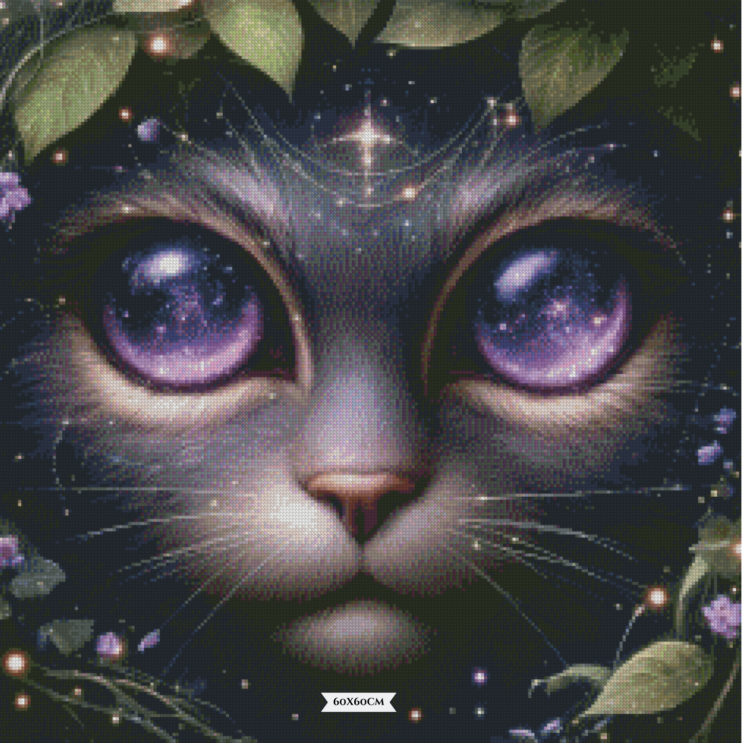 Diamond Painting Astral Whiskers von ©sandrietta_ai