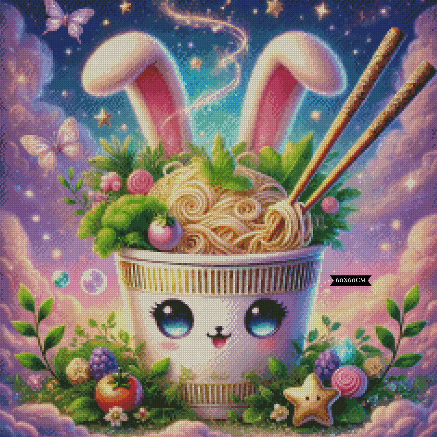 Cosmic Noodle Bunny ©sandrietta_ai