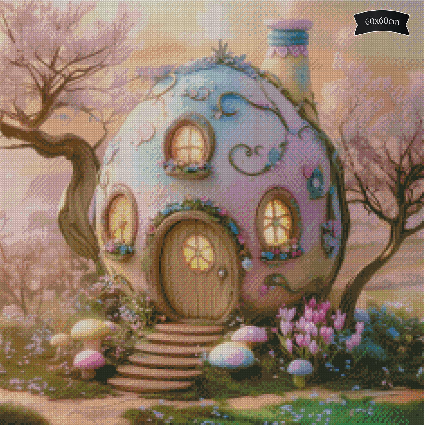 Diamond Painting Das Osterhäuschen von Traumpixxel