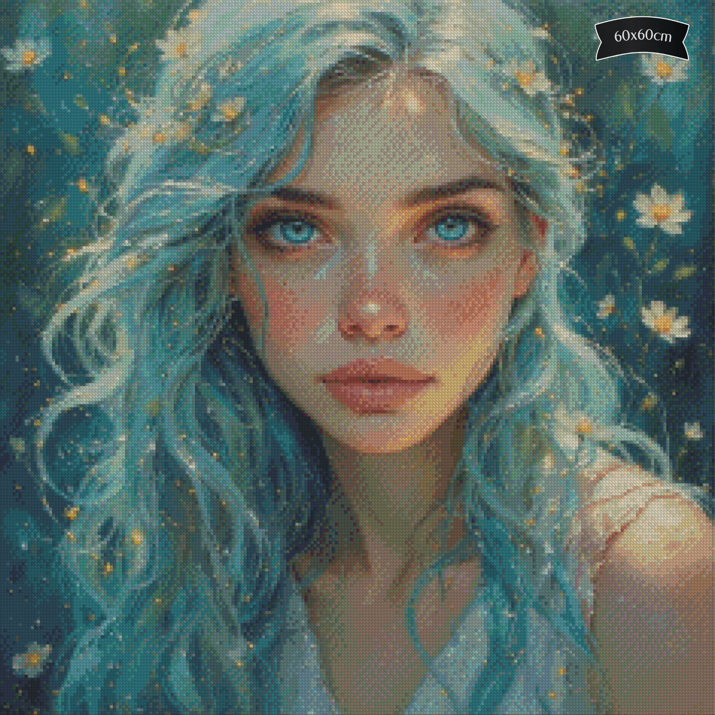 Diamond Painting Windflüstern im Haar von Lexxy Ai