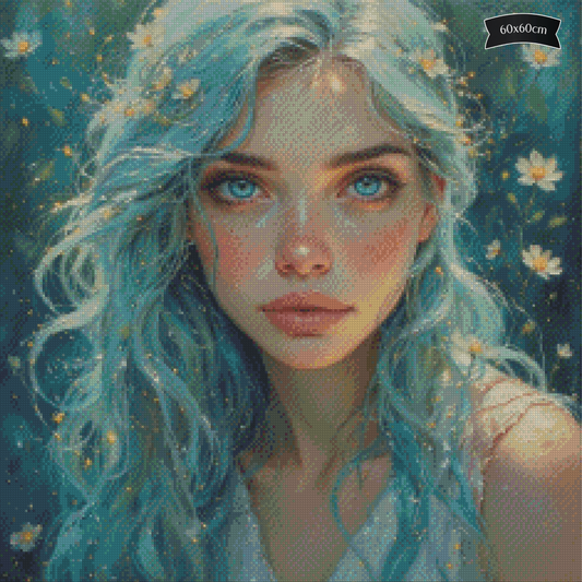 Diamond Painting Windflüstern im Haar von Lexxy Ai