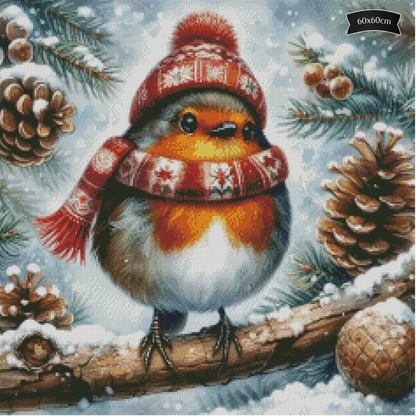 Diamond Painting Jinglebeak von MoozyJo.ai