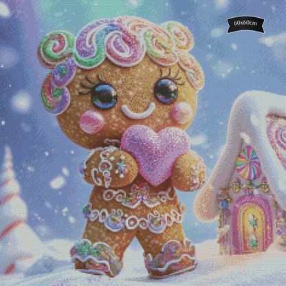 Diamond Painting Heart Of Gingerbread von Traumpixxel