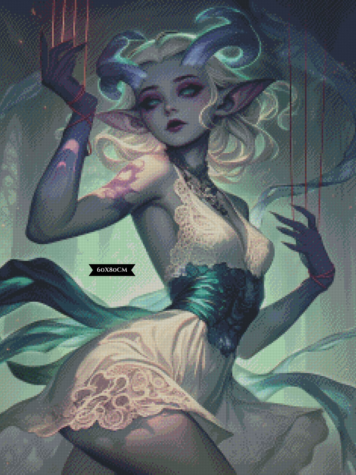 Diamond Painting Dark Marionette's Waltz ©shalajarias