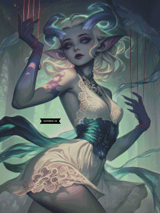 Diamond Painting Dark Marionette's Waltz ©shalajarias
