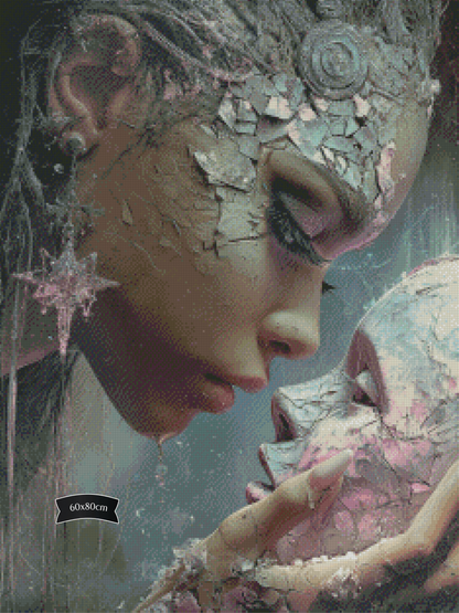 Diamond Painting Splitter der Erinnerung von Elly_A.I