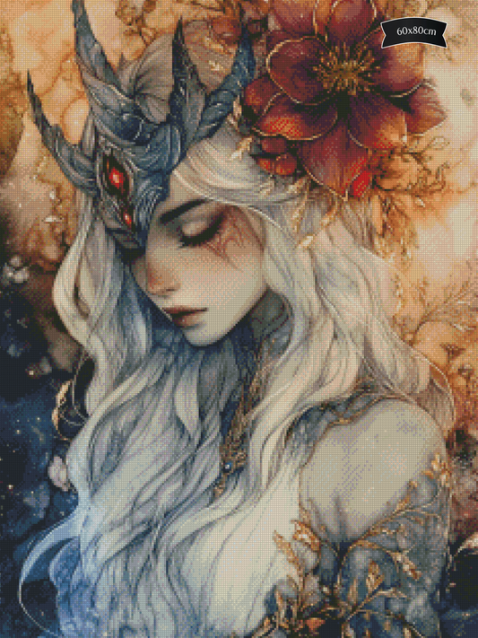 Diamond Painting Im Gold der Vergängnis von Trudis_ai_art