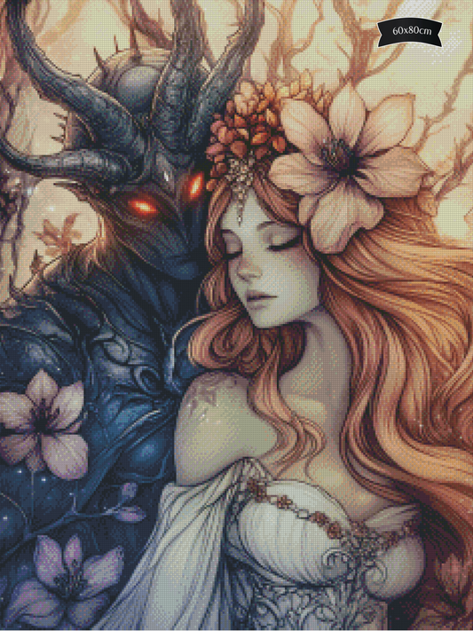 Diamond Painting Der stille Pakt von Trudis_ai_art