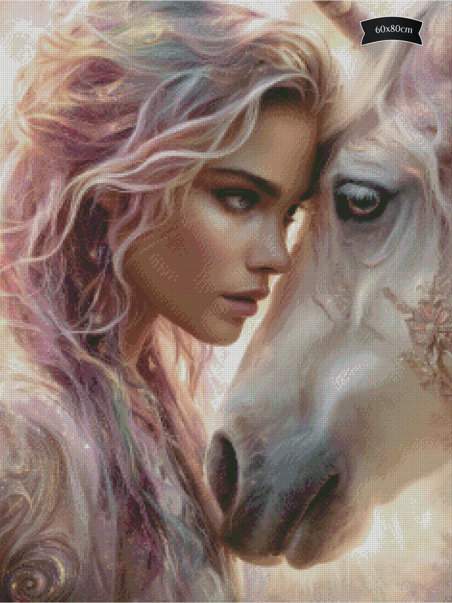 Diamond Painting Sanfter Schwur von Sweet_loco_ai